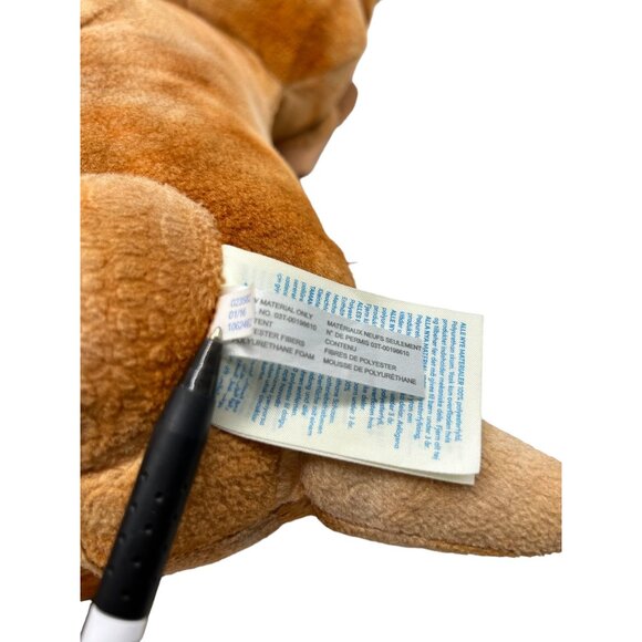 Build a Bear 16" Triceratops Brown Tan Horns Dinosaur Plush Stuffed Animal - Picture 10 of 11